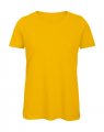 Dames T-shirt B&C inspire e150 TW02B Yellow Fizz